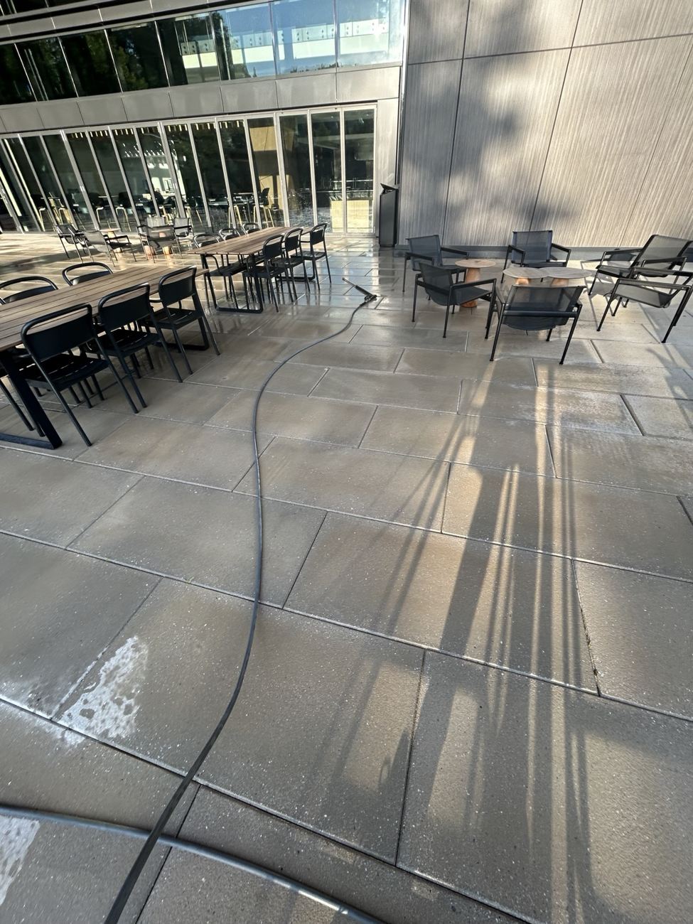 Commercial outdoor space